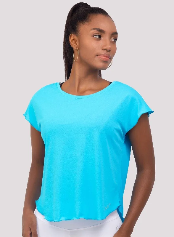 T-SHIRT SWEET DELICATA-TURQUOISE