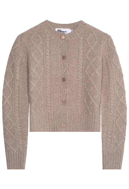 Cableknit Cardigan