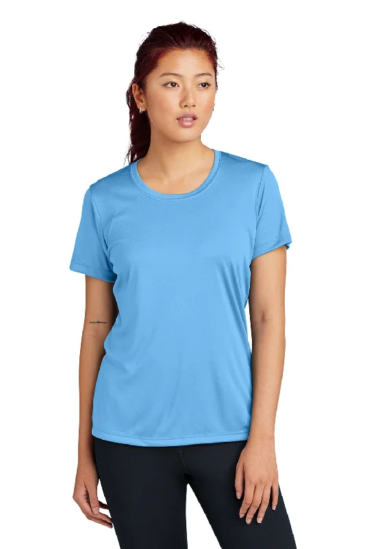 Sport-Tek Womens Competitor Moisture Wicking Short Sleeve Crewneck T-Shirt - Carolina Blue