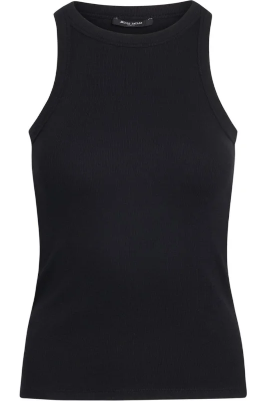 Bruuns Bazaar - KatyBB Rib Tank top - Deep Depths