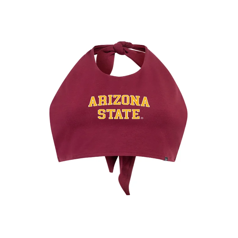 ASU Ladies Tailgate Top DK MRN