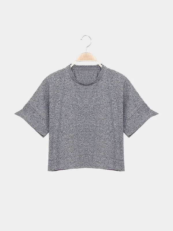 Custom Round Neck Grey T-Shirts