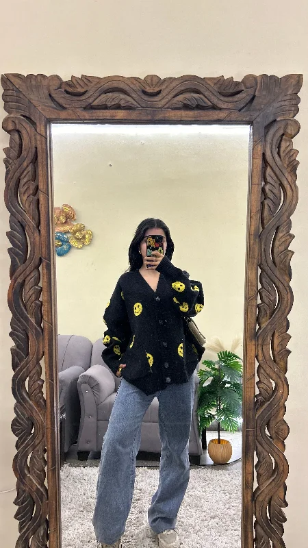 Thrifted Cute smiley sweater XL/XXL