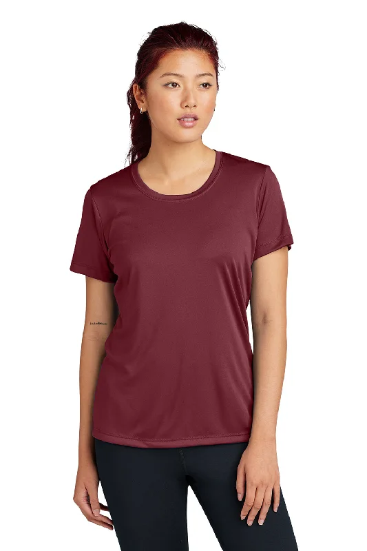 Sport-Tek Womens Competitor Moisture Wicking Short Sleeve Crewneck T-Shirt - Maroon