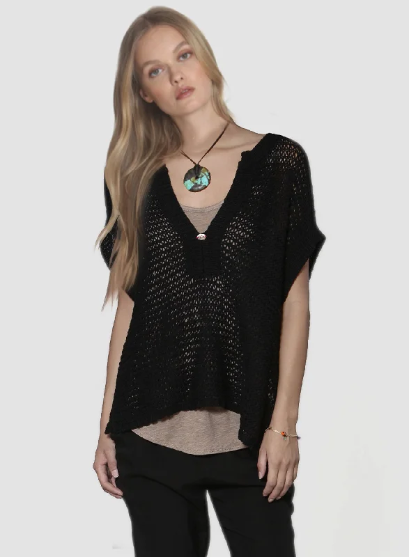 Island Eye Tunic - Black