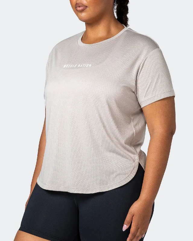 Limitless Training Tee - Bone