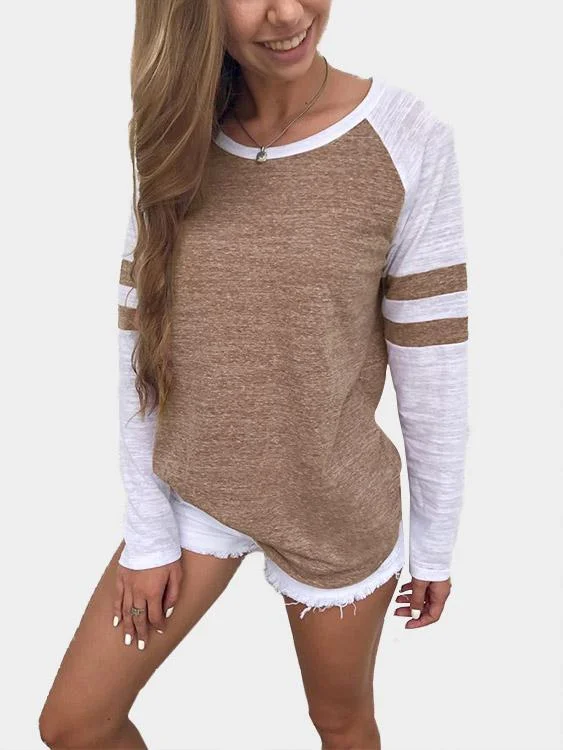 Wholesale Round Neck Long Sleeve T-Shirts