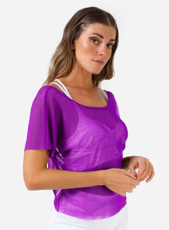 T-SHIRT LUXURY-PURPLE