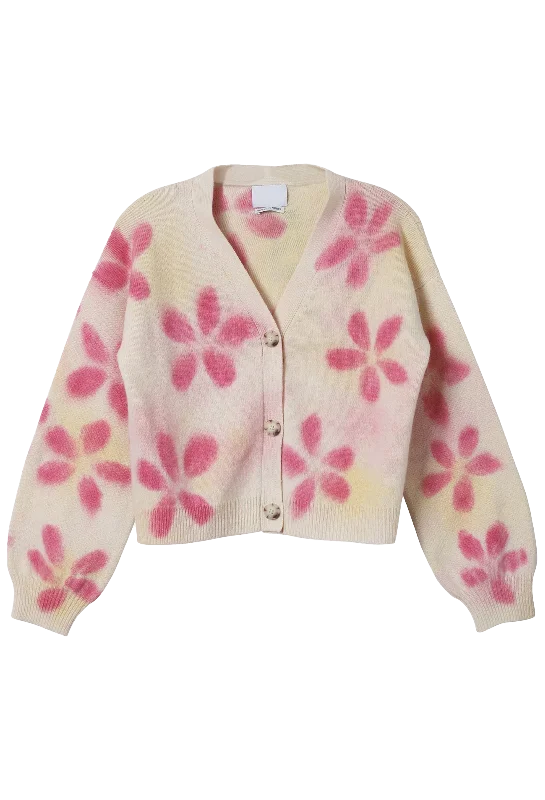 Flower Power Crop Cardigan