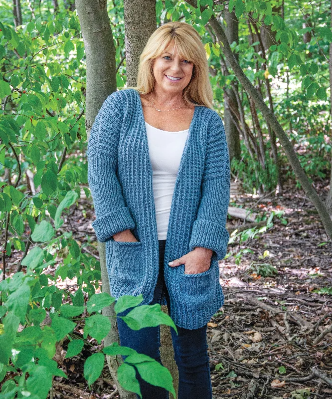 Casual Ribs Cardigan