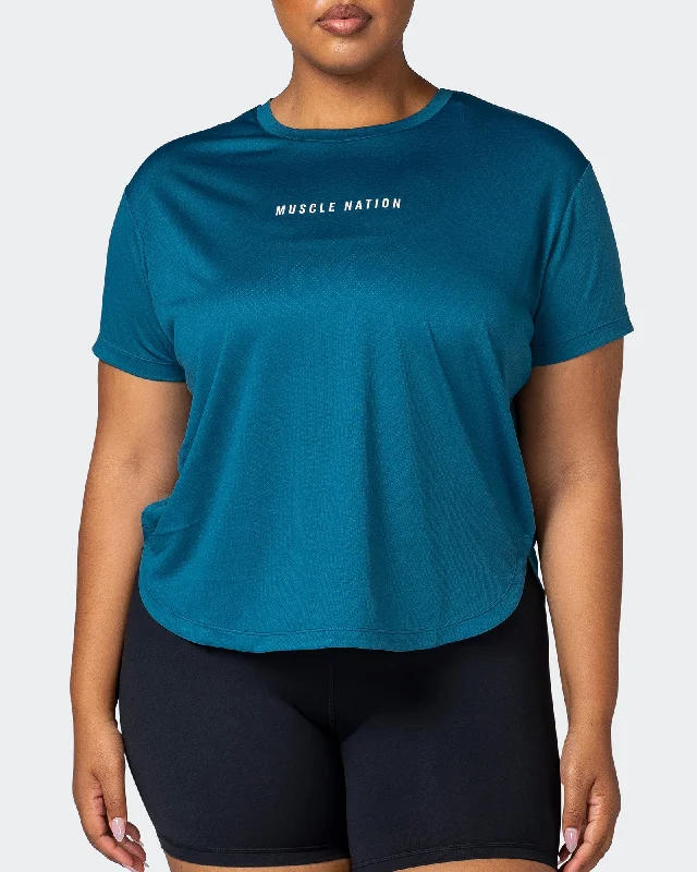 Limitless Training Tee - Marine