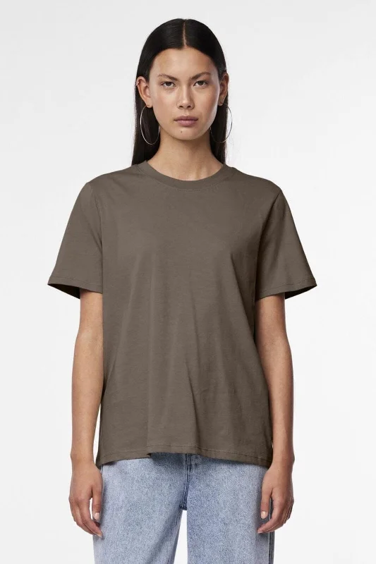 Pieces - Pcria Ss Solid Tee - 4551300 Morel