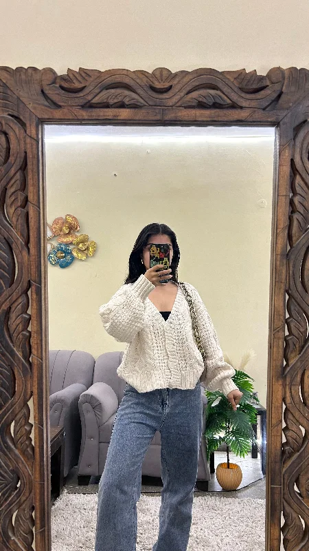 Knitted cardigan S