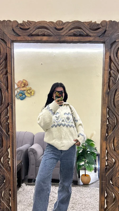 Thrifted Pinterest sweater M