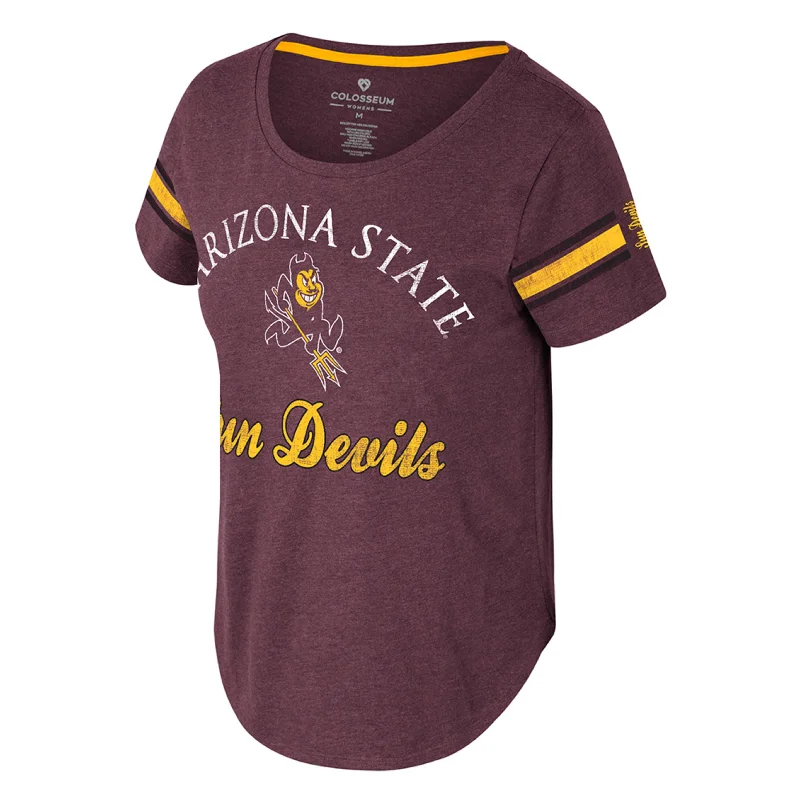 ASU Scoop Tee MRN