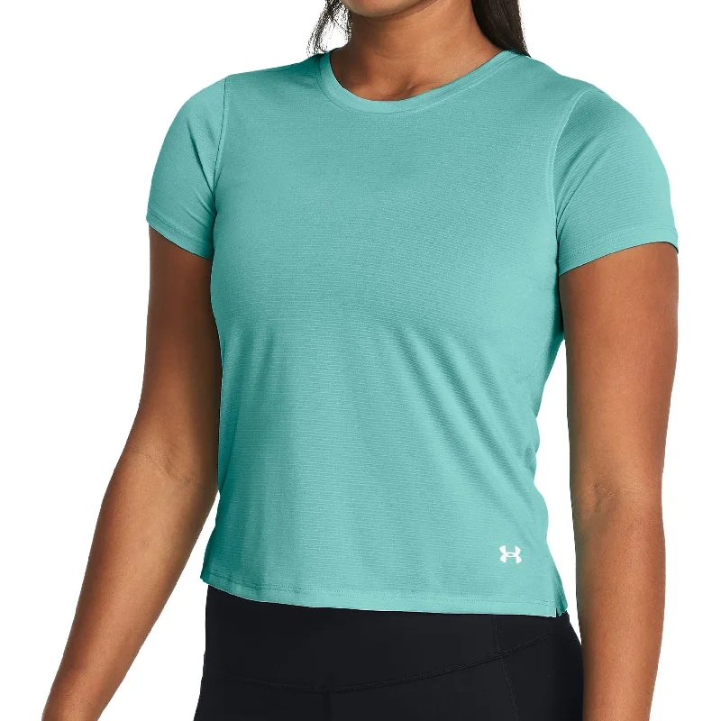 Under Armour Launch Short Sleeve Womens Running Top - Green